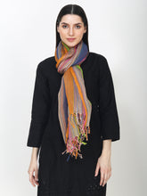 Load image into Gallery viewer, Silk cotton multi-colour stole