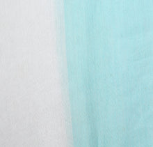 Load image into Gallery viewer, Silk cotton stole in white and light blue colour