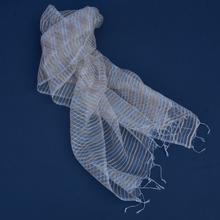 Load image into Gallery viewer, Natural silk stole