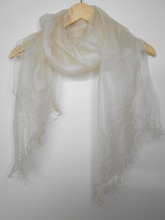 Load image into Gallery viewer, Three layer silk stole